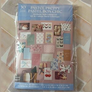 Aesthetic Wall Collage Kit - Pastel Pink